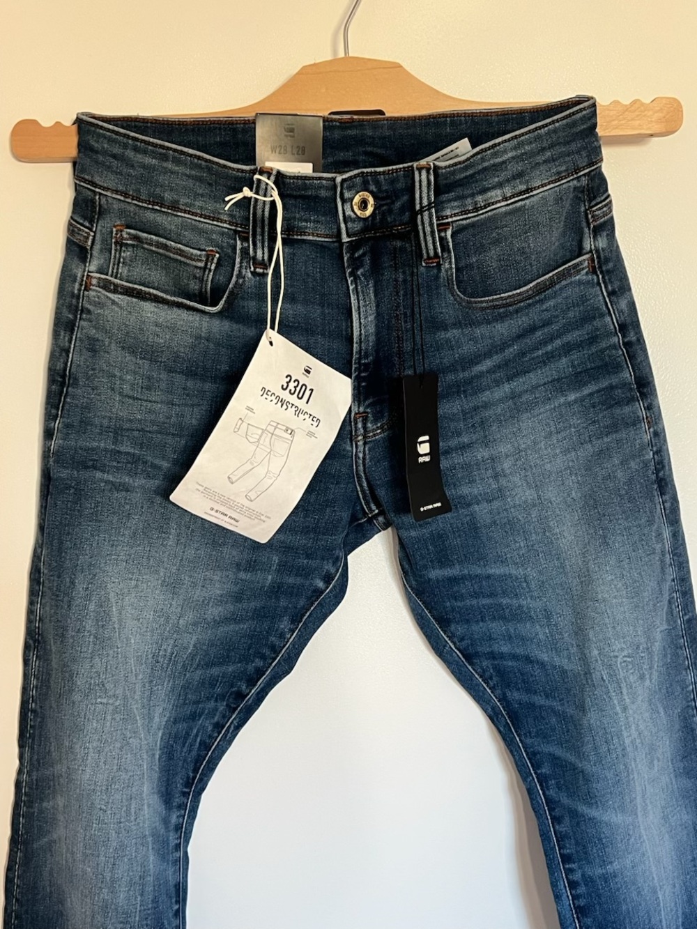 G-Star 3301 Deconstructed Skinny Jeans